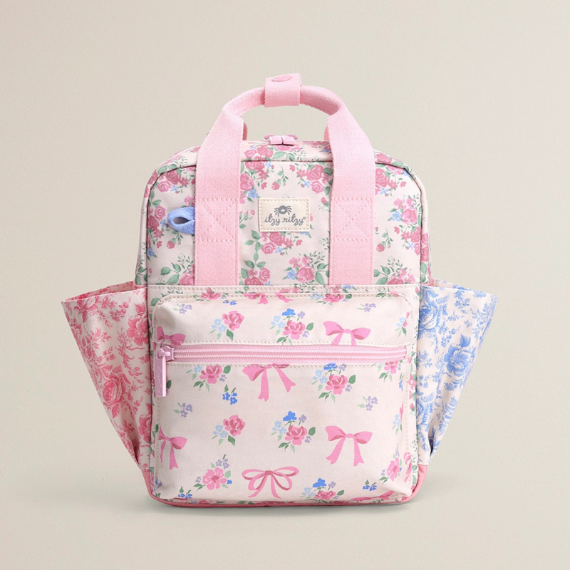 Itzy Ritzy | Itzy Bitzy Backpack | Ribbons + Roses
