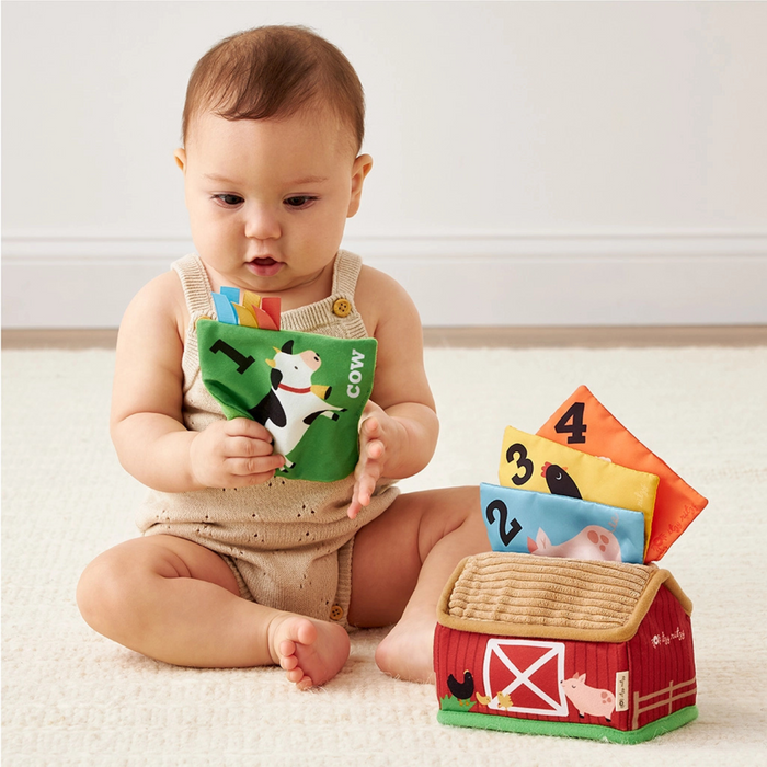 Itzy Ritzy | Sensory Scarves Pull-and-Take Toy