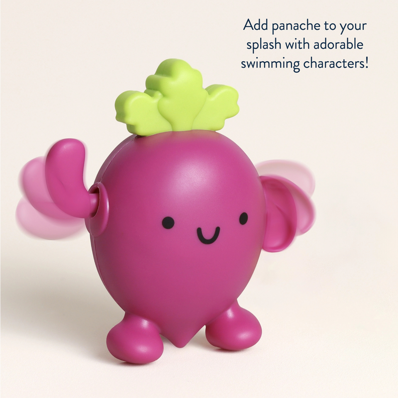 Itzy Ritzy | Silly Swimmers Bath Set | Veggies