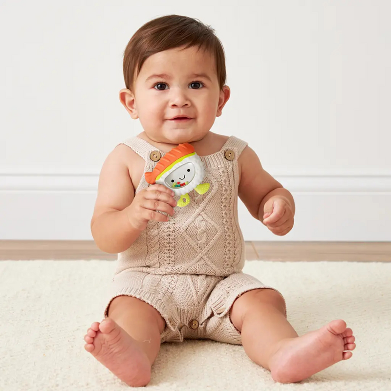 Itzy Ritzy | Sweetie Shake Plus Rattle & Teether | Sushi