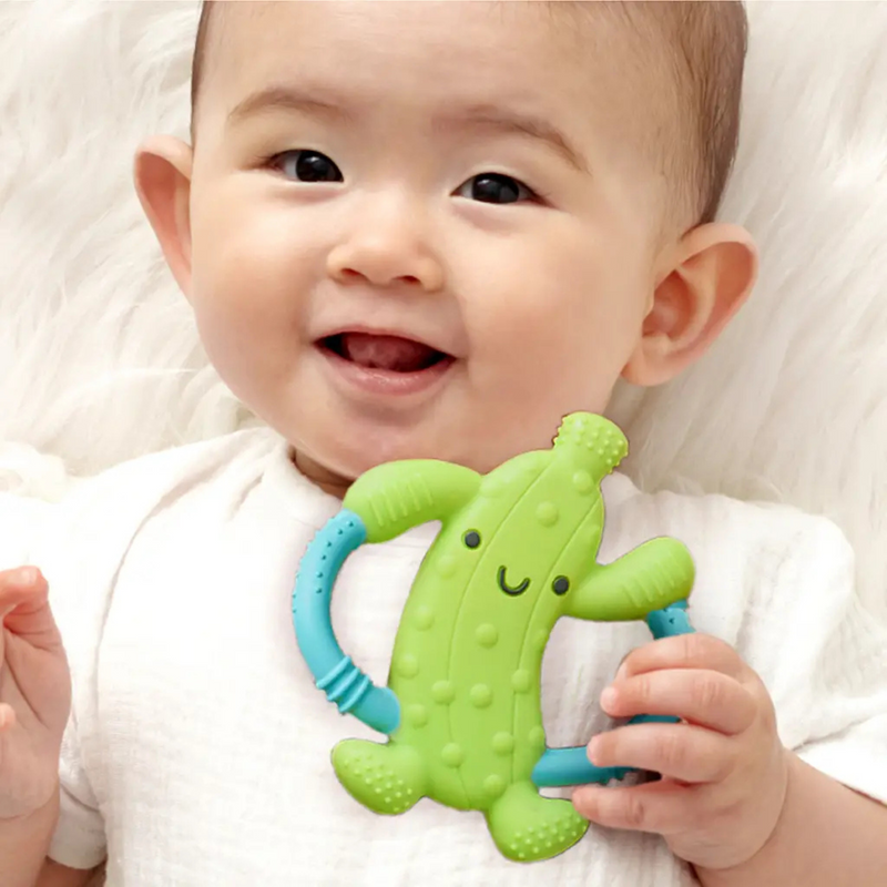 Itzy Ritzy | Chew Crew Silicone Teether | Pickle