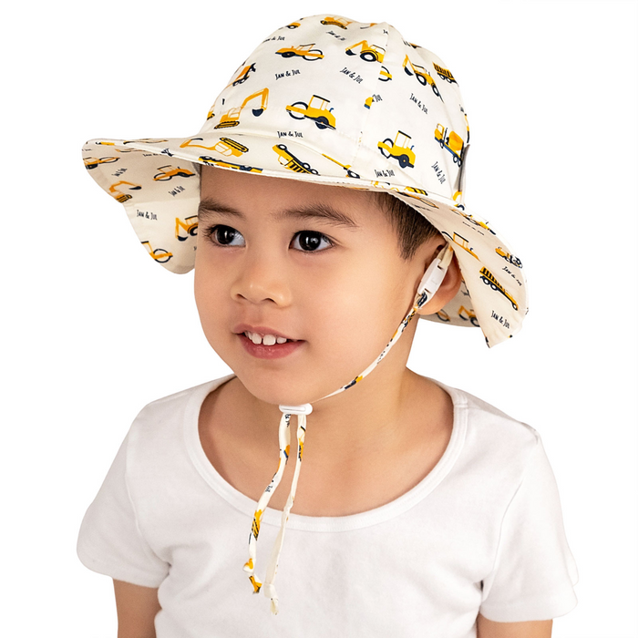 Jan & Jul | Cotton Floppy Sun Hat | Little Diggers