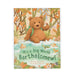 big world bartholomew hardcover book with bear in river cover art