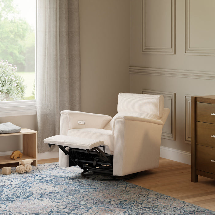 Monogram by Namesake Willa Plus Power Glider Recliner + Power Headrest