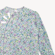Floral patterned shirt on a white background