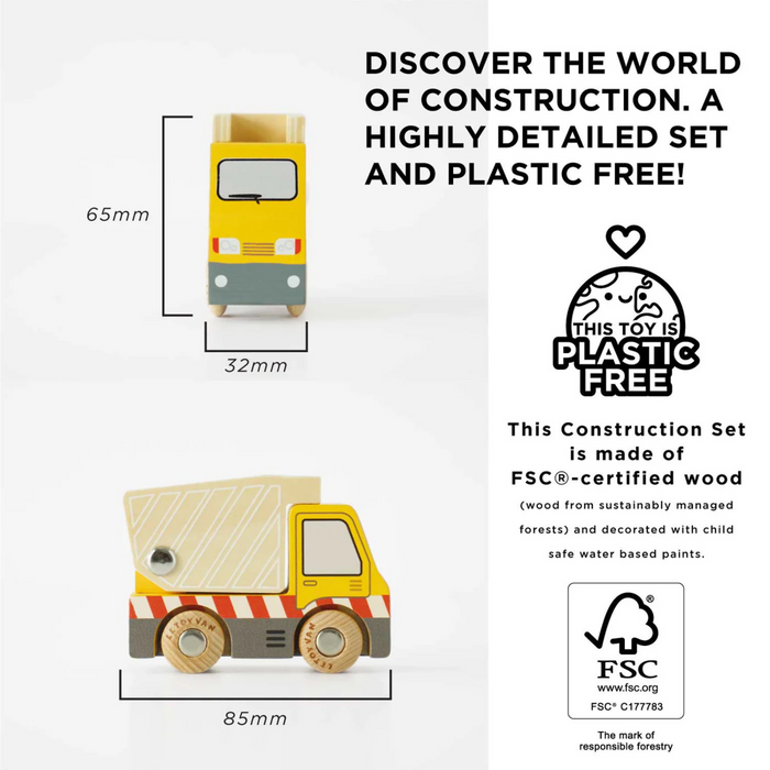 Le Toy Van | Construction Toy Vehicle Set
