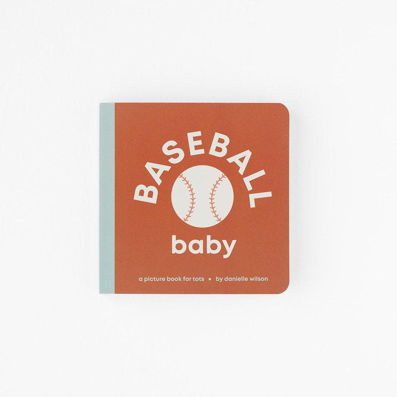 Baseball Baby board book by Left Hand Book House, front cover