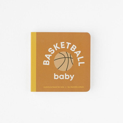 Basketball Baby board book by Left Hand Book House, front cover