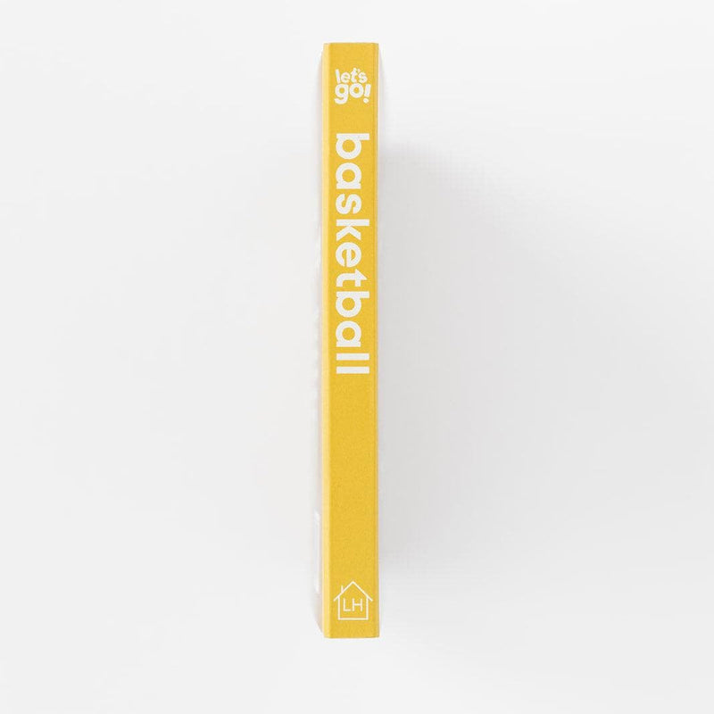 Spine of the Basketball Baby board book