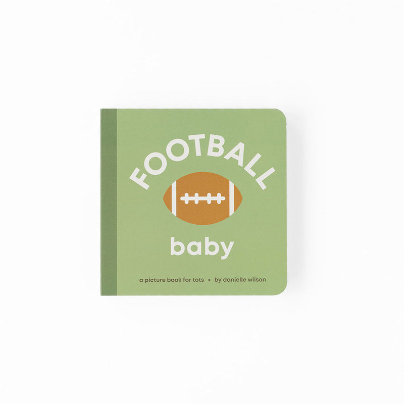 Football Baby board book by Left Hand Book House, front cover