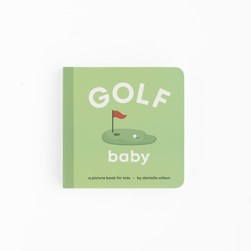 Golf Baby board book by Left Hand Book House, front cover