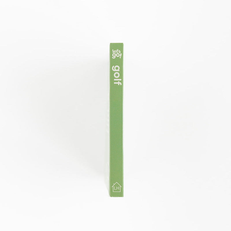 Spine of the Golf Baby board book