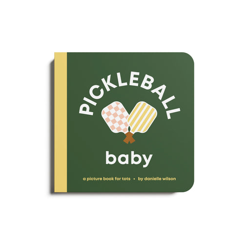 Pickleball Baby board book by Left Hand Book House, front cover