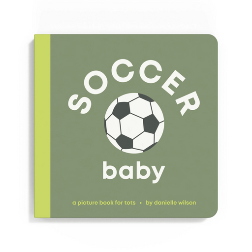 Soccer Baby board book by Left Hand Book House, front cover