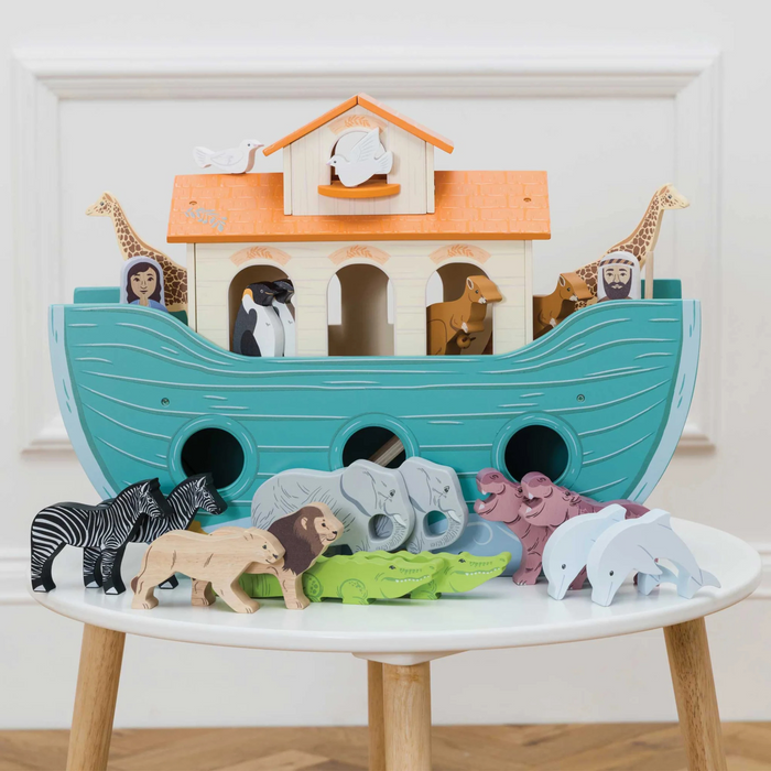 Le Toy Van | Noah's Great Wooden Ark & Figurines