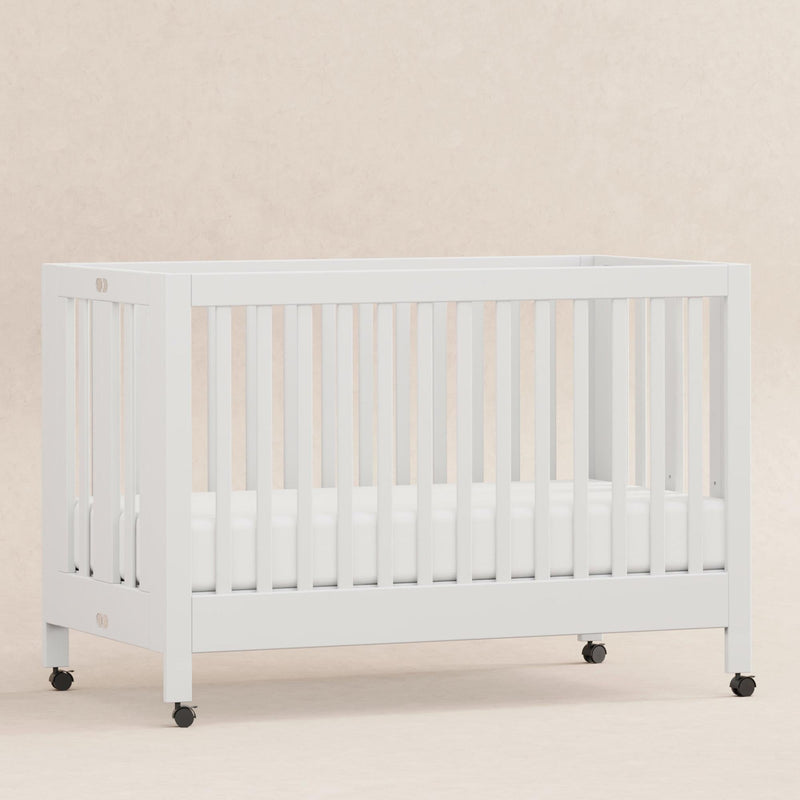 Babyletto Maki Portable Folding Crib with Toddler Bed Conversion Kit