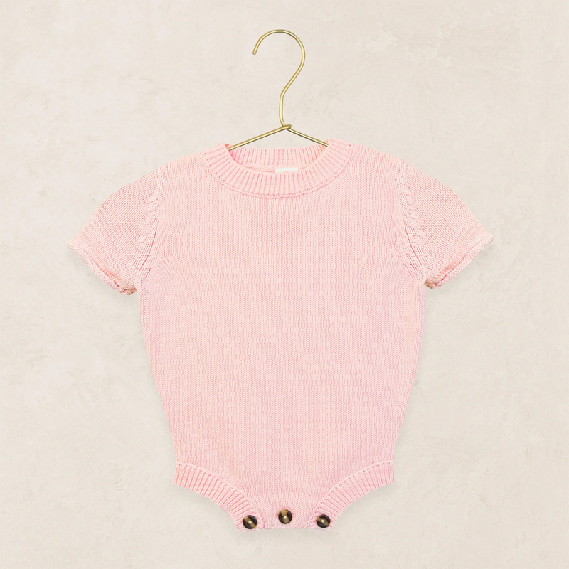 Lou Lou & Co. | Newborn Knit Onesie | Blush