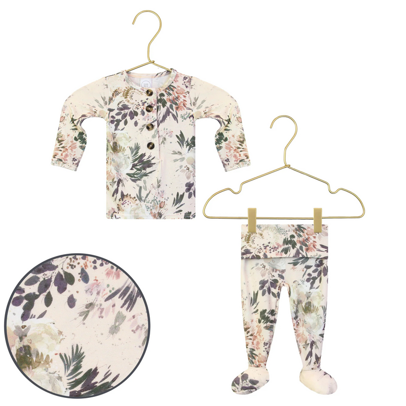 Lou Lou & Co. | Top + Bottoms Newborn Set | Hazel