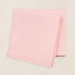 pink knit baby blanket