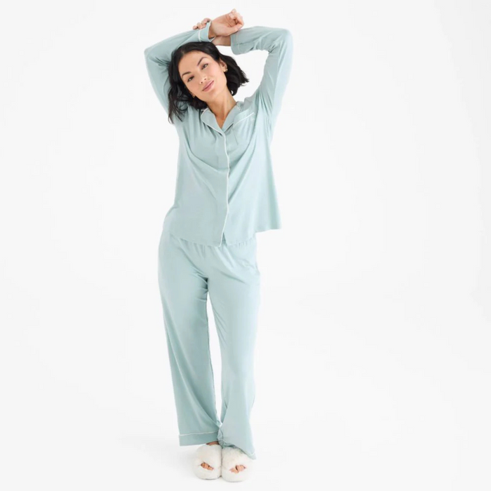 Magnetic Me | L/S Adult Pajamas | Seaglass