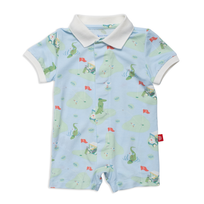 Magnetic Me Polo Romper | A Putt Above