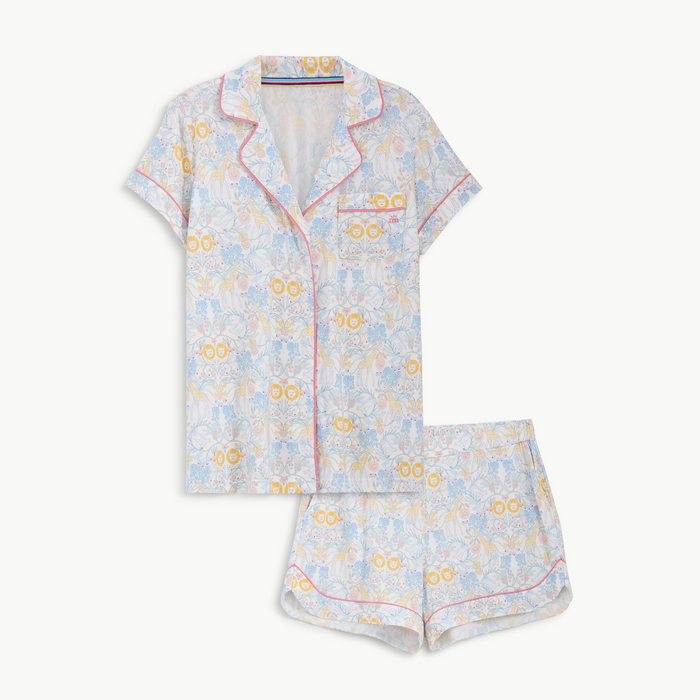 Magnetic Me | Women's Pajama's S/S Shorts Set | Nikki Menagerie