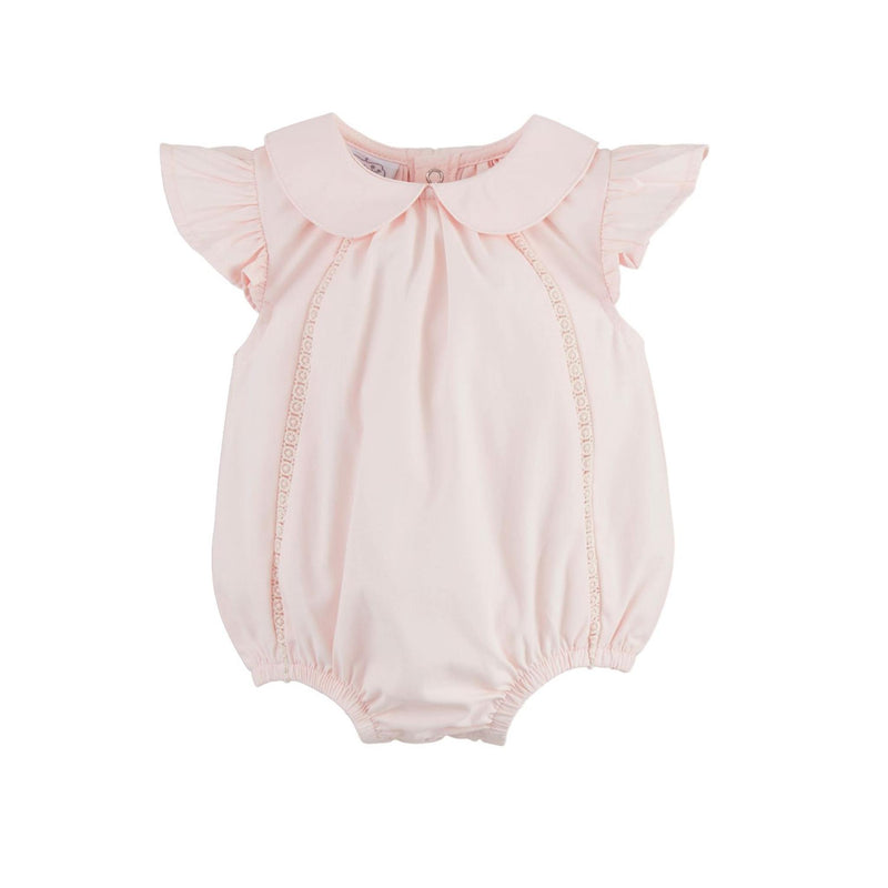 Mud Pie | Collared Poplin Baby Bubble | Girl