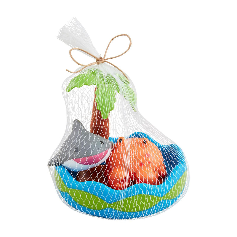 Mud Pie | Light-Up Bath Toy Set | Island