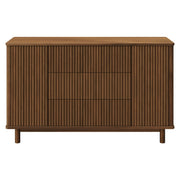 M29816NL,Babyletto,Pogo Tambour Assembled Dresser in Natural Walnut