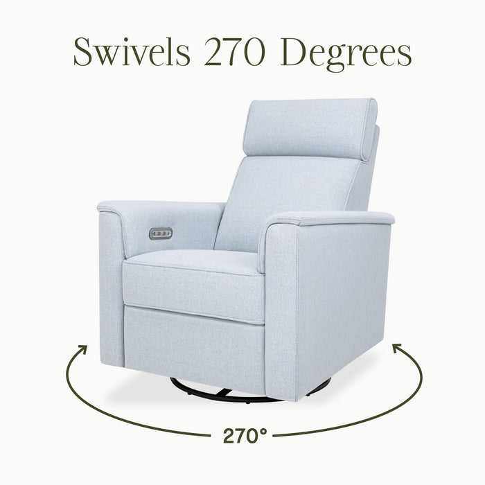 Monogram by Namesake Willa Plus Power Glider Recliner + Power Headrest