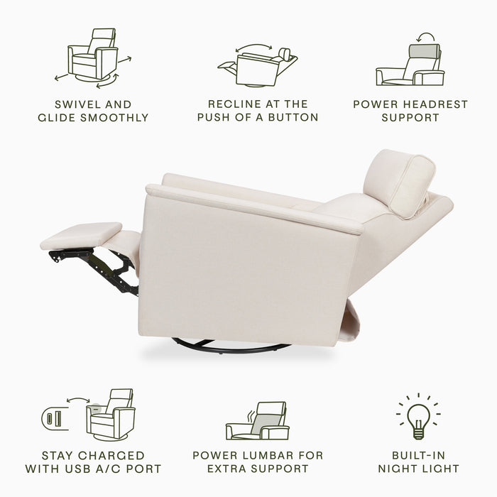 Namesake Willa Pro Power Recliner + Swivel Glider