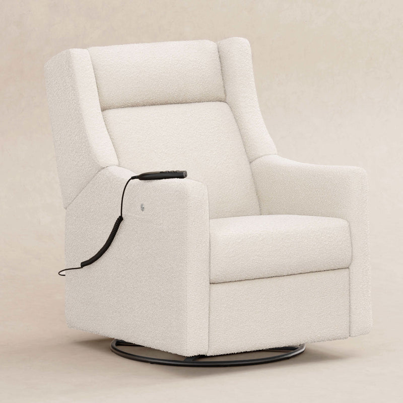 Babyletto Kiwi Deluxe Power Recliner & Swivel Glider with Heat and Massage