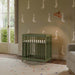M29880OL,Babyletto,Pogo 8-in-1 Convertible Crib w/All-Stages Conversion Kits in Olive