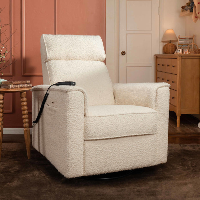 Namesake Willa Deluxe Power Recliner and Swivel Glider with Heat + Massage
