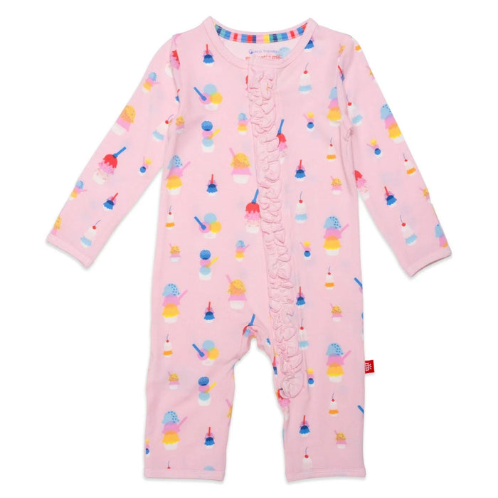 Magnetic Me Coverall | Sundae Funday Pink