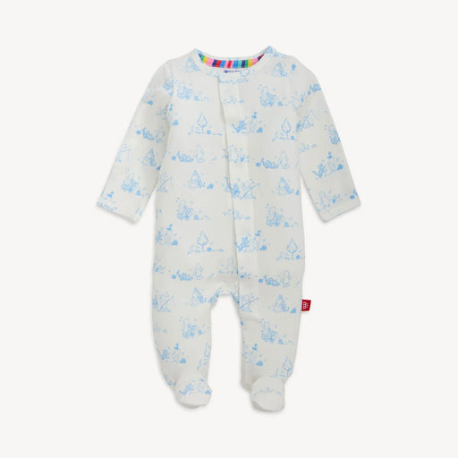 Magnetic Me Pooh in the Woods modal baby footie sleeper
