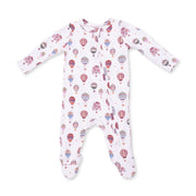 Angel Dear | 2 Way Zipper Footie | Hot Air Balloon