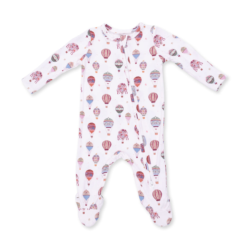 Angel Dear | 2 Way Zipper Footie | Hot Air Balloon