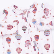 Angel Dear | 2 Way Zipper Footie | Hot Air Balloon
