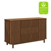 M29816NL,Babyletto,Pogo Tambour Assembled Dresser in Natural Walnut