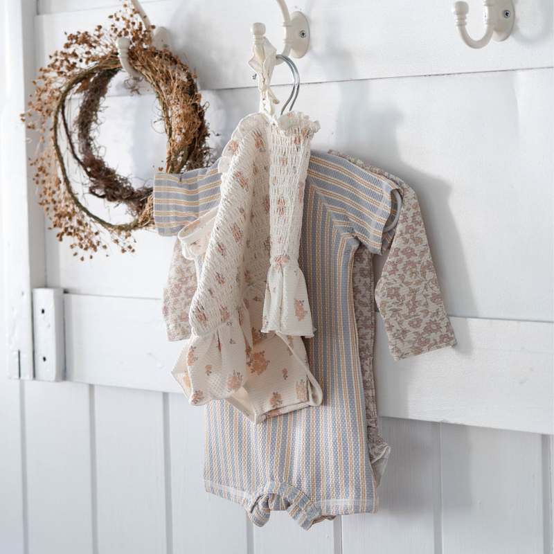 Quincy Mae | Olivia One-Piece Rashguard | Dahlia