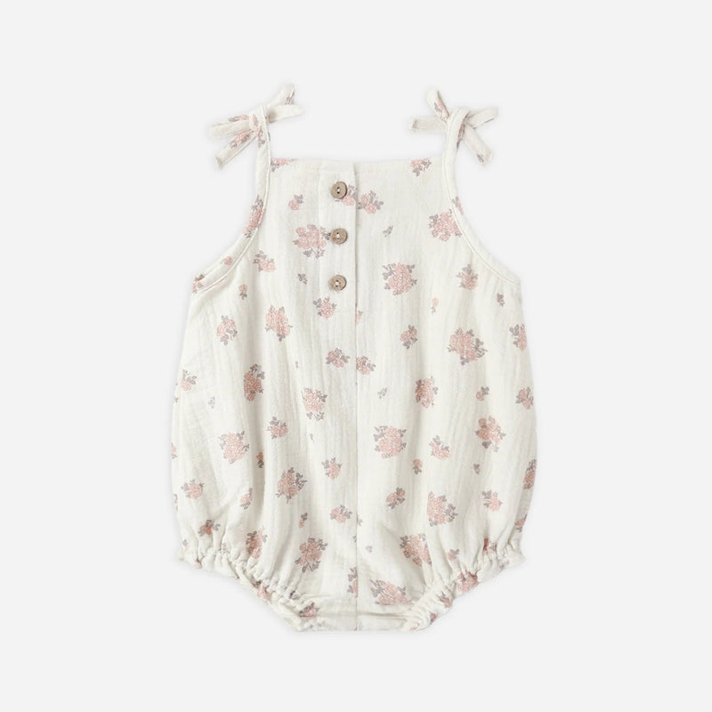 Quincy Mae | Betty Romper | Garden Rose