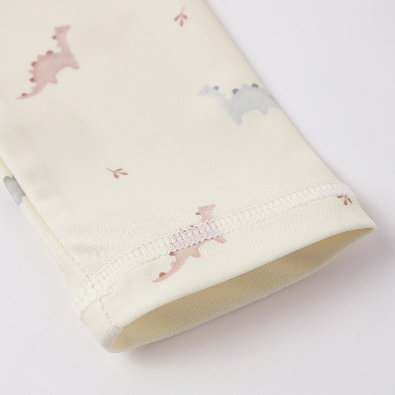 Baby blanket with animal pattern on a white background