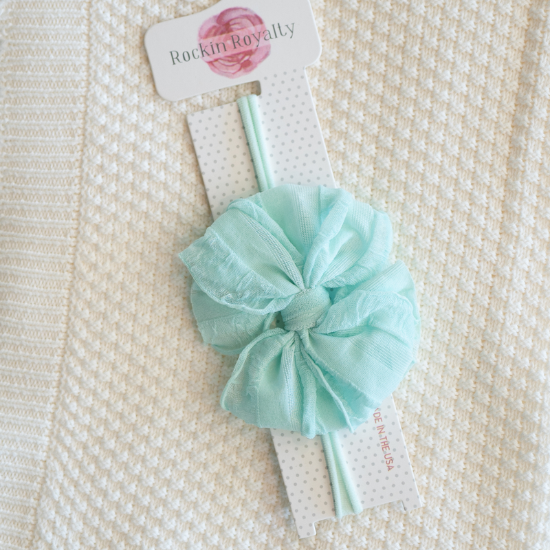 Rockin' Royalty | Skinny Mini Ruffled Headband