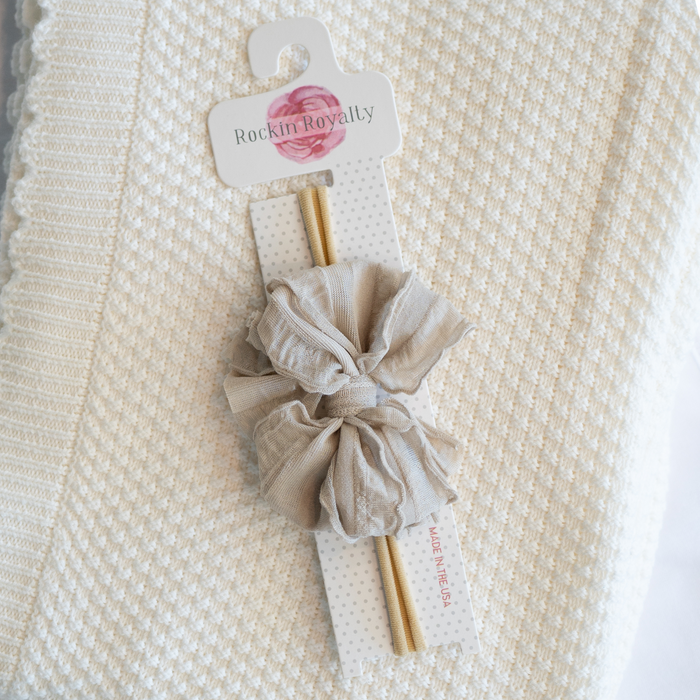Rockin' Royalty | Skinny Mini Ruffled Headband