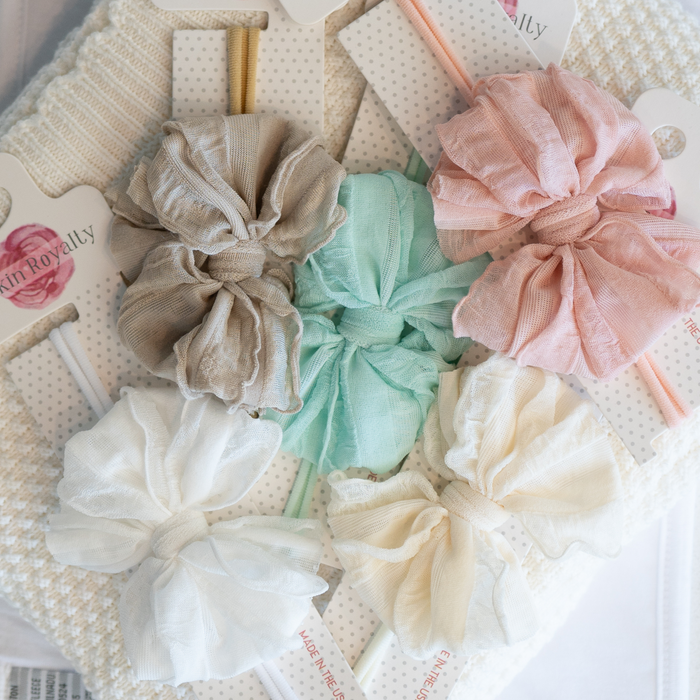 Rockin' Royalty | Skinny Mini Ruffled Headband