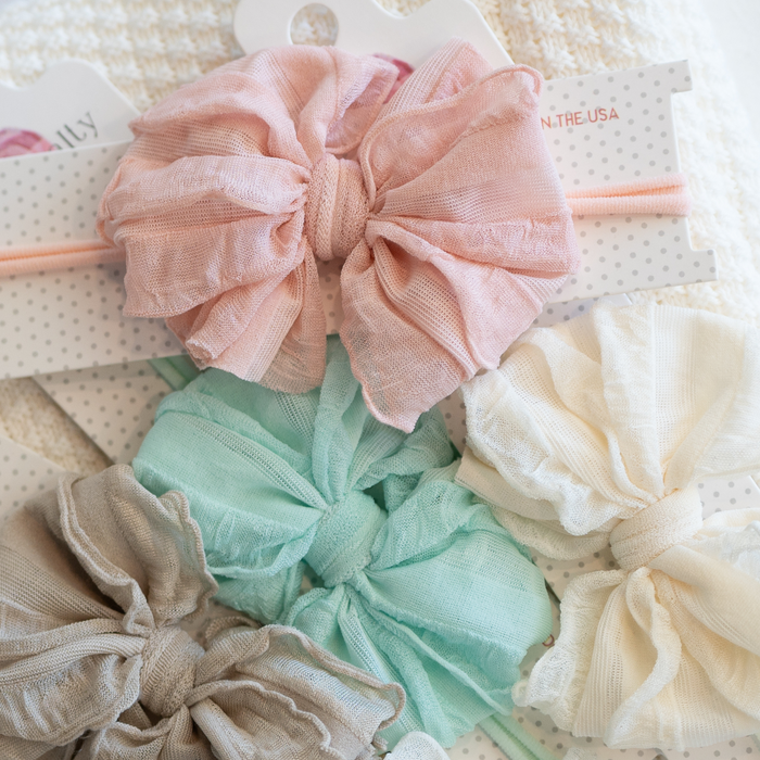 Rockin' Royalty | Skinny Mini Ruffled Headband