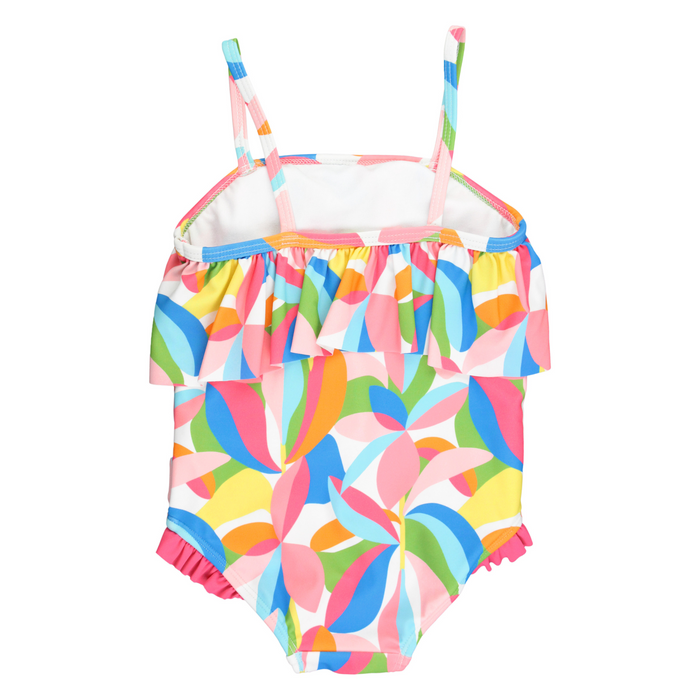 RuffleButts | Single Ruffle One-Piece | Tropical Adventure