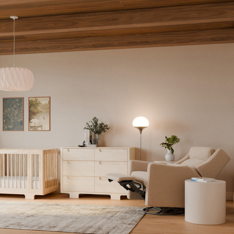 Babyletto Kiwi Plus Power Recliner and Swivel Glider with Power Adjustable Headrest and USB Port