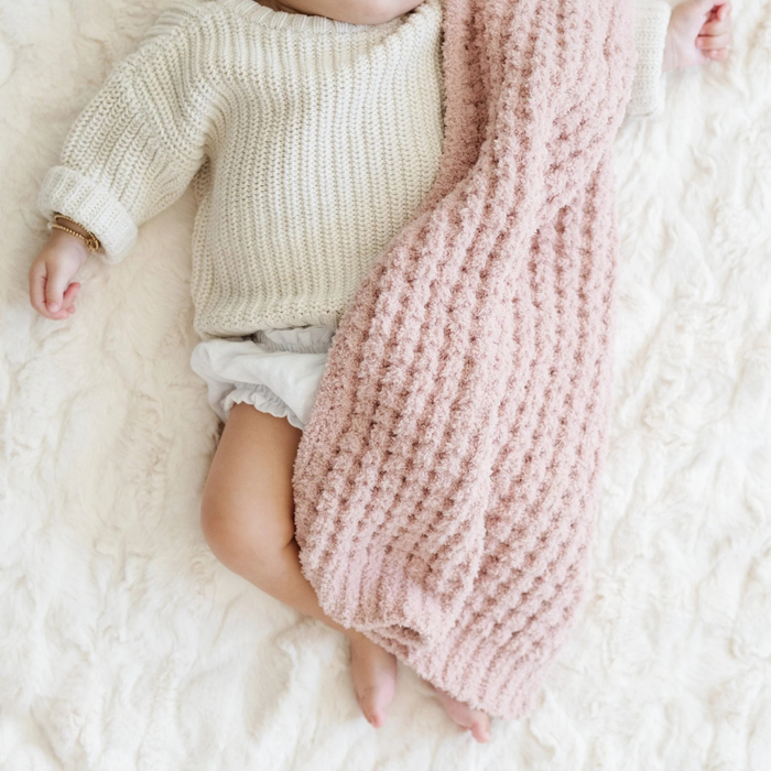 Saranoni | Waffle Knit Mini Blanket